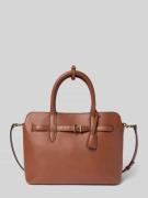 Marc O'Polo Shopper aus echtem Rindsleder in Cognac, Größe 1