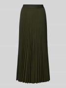 Gant Midirock mit Plisseefalten in Dunkelgruen, Größe 34