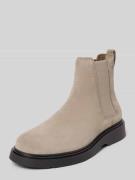 Calvin Klein Jeans Chelsea-Boots aus Leder-Textil-Mix mit elastischen ...