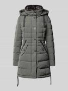 Gil Bret Steppmantel mit Stehkragen und Reißverschlusstaschen in Hellg...