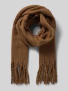 Kurt Beines Schal mit Fransen in Camel, Größe 1