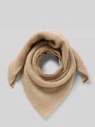 Kurt Beines Schal in dreieckiger Form in Offwhite, Größe 1