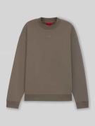 HUGO Relaxed Fit Sweatshirt aus reiner Baumwolle Modell 'DAPOCREW' in ...