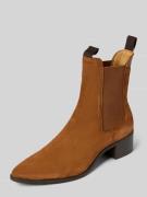 Gant Stiefeletten mit elastischem Einsatz in Cognac, Größe 37