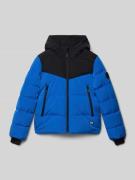 CARS JEANS Steppjacke mit Label-Patch Modell 'BUSHWICK' in Royal, Größ...