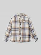 Steiff Regular Fit Freizeithemd mit Logo-Detail in Rauchblau, Größe 11...