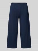 Skiny Relaxed Fit Pyjama-Hose mit Logo-Print in Dunkelblau, Größe 36