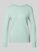 Christian Berg Woman Strickpullover mit U-Boot-Ausschnitt in Helltuerk...