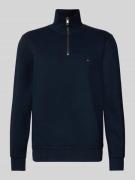 Tommy Hilfiger Pullover aus Baumwoll-Mix in Marine, Größe L