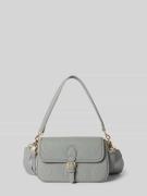 VALENTINO BAGS Handtasche mit Strukturmuster Modell 'SAMBA' in Hellgra...