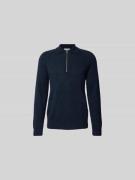 Closed Pullover mit Woll-Anteil in Dunkelblau, Größe L
