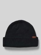 COLUMBIA Beanie mit Label-Detail in Black, Größe 1