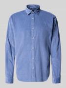 MCNEAL Freizeithemd mit Knopfleiste in Jeansblau, Größe L
