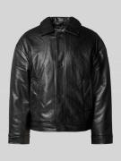 JAKE*S STUDIO MEN Jacke in Leder-Optik in Black, Größe S