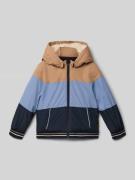 Steiff Jacke mit Kapuze in Camel, Größe 104