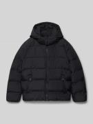 s.Oliver RED LABEL Regular Fit Steppjacke mit Kapuze in Black, Größe 1...