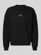 HUGO Regular Fit Sweatshirt aus reiner Baumwolle Modell 'DELASTCREW' i...