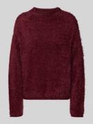 FREE/QUENT Strickpullover mit Rundhalsausschnitt Modell 'Cat' in Borde...