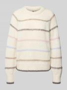 Pieces Regular Fit Strickpullover mit Raglanärmeln Modell 'NELIA' in O...