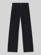 BOSS Orange Wide Leg Jeans aus reiner Baumwolle Modell 'MARLENE' in Du...