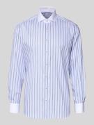 ETERNA Modern Fit Business-Hemd mit Haifischkragen in Bleu, Größe 40