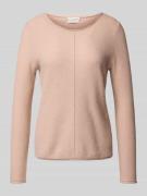Christian Berg Woman Kaschmirpullover aus Kaschmir-Mix in Hellrosa, Gr...