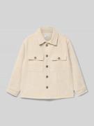 Mayoral Hemd mit Knopfleiste in Ecru, Größe 116