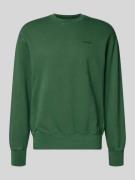 Levi's® Sweatshirt mit gerippten Abschlüssen in Dunkelgruen, Größe L
