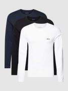 BOSS Longsleeve mit Rundhalsausschnitt Modell 'Classic' im 3er-Pack in...
