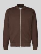 SELECTED HOMME Relaxed Fit Sweatjacke aus Baumwoll-Mix Modell 'MACK' i...