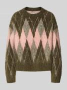 Marc O'Polo Denim Relaxed Fit Strickpullover aus Woll-Mix in Oliv, Grö...