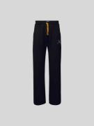 RHUDE Sweatpants von Logo-Stitching in Black, Größe L