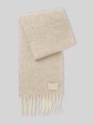 BOSS Schal aus Alpaka-Mix in Beige Melange, Größe 1