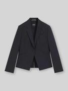 BOSS Slim Fit Kurzblazer aus reiner Schurwolle in Marine, Größe 34