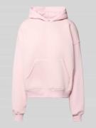 Gina Tricot Oversized Hoodie mit Kapuze in Rosa, Größe XL