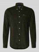 Barbour Tailored Fit Freizeithemd aus reiner Baumwolle in Dunkelgruen,...