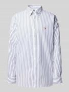 Polo Ralph Lauren Relaxed Fit Business-Hemd mit Knopfleiste in Royal, ...