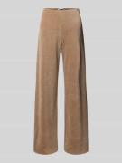 Raffaello Rossi Wide Leg Cordhose Modell 'ELAINE' in Taupe, Größe 34