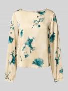 Rinascimento Blusenshirt mit Rundhalsausschnitt in Gruen, Größe S