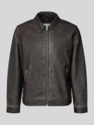 Jack & Jones Jacke mit Kentkragen Modell 'CASABLANCA' in BLACK, Größe ...