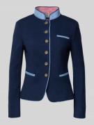 WHITE LABEL Blazer mit Stehkragen in Marine, Größe 34