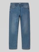 s.Oliver RED LABEL Straight Leg Jeans aus Baumwoll-Mix in Blau, Größe ...