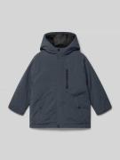 Mango Jacke mit Kapuze in Marine, Größe 116