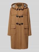 Barbour Comfort Fit Dufflecoat aus Woll-Mix Modell 'MELODY' in Camel M...