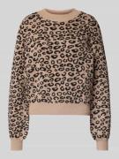Vero Moda Regular Fit Strickpullover aus Viskose-Mix Modell 'NANCY' in...