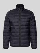 Jack & Jones Steppjacke mit Reißverschluss Modell 'BRADLEY' in Black, ...