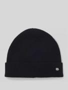 HUGO Beanie aus reinem Kaschmir Modell 'XAMIROH' in Black, Größe 1