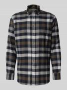 Christian Berg Men Regular Fit Freizeithemd aus Bio-Baumwoll-Mix in Mi...