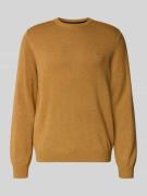 Christian Berg Men Regular Fit Strickpullover aus Baumwoll-Woll-Mix in...