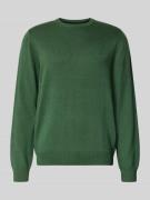 Christian Berg Men Regular Fit Strickpullover aus Baumwoll-Woll-Mix in...